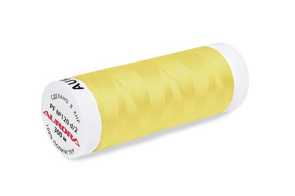 Нитки для креативных работ Aurora №120, 300 м, цв. PF521, 5 катушек