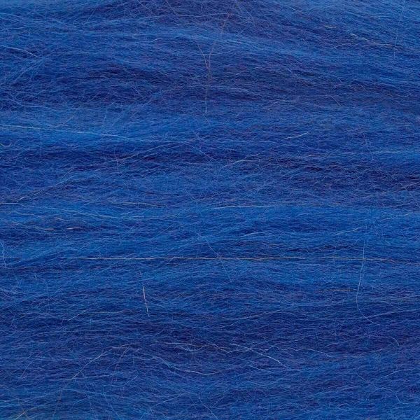 Шерсть для валяния полутонкая 100%, 100 г, цв.26 василек