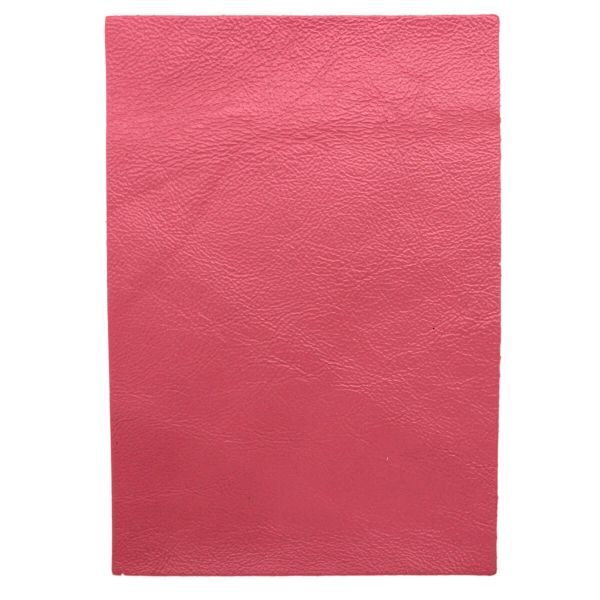 Кожа натуральная в листах А6 (10,5*14,8см), 100% кожа (13 розовый) 402