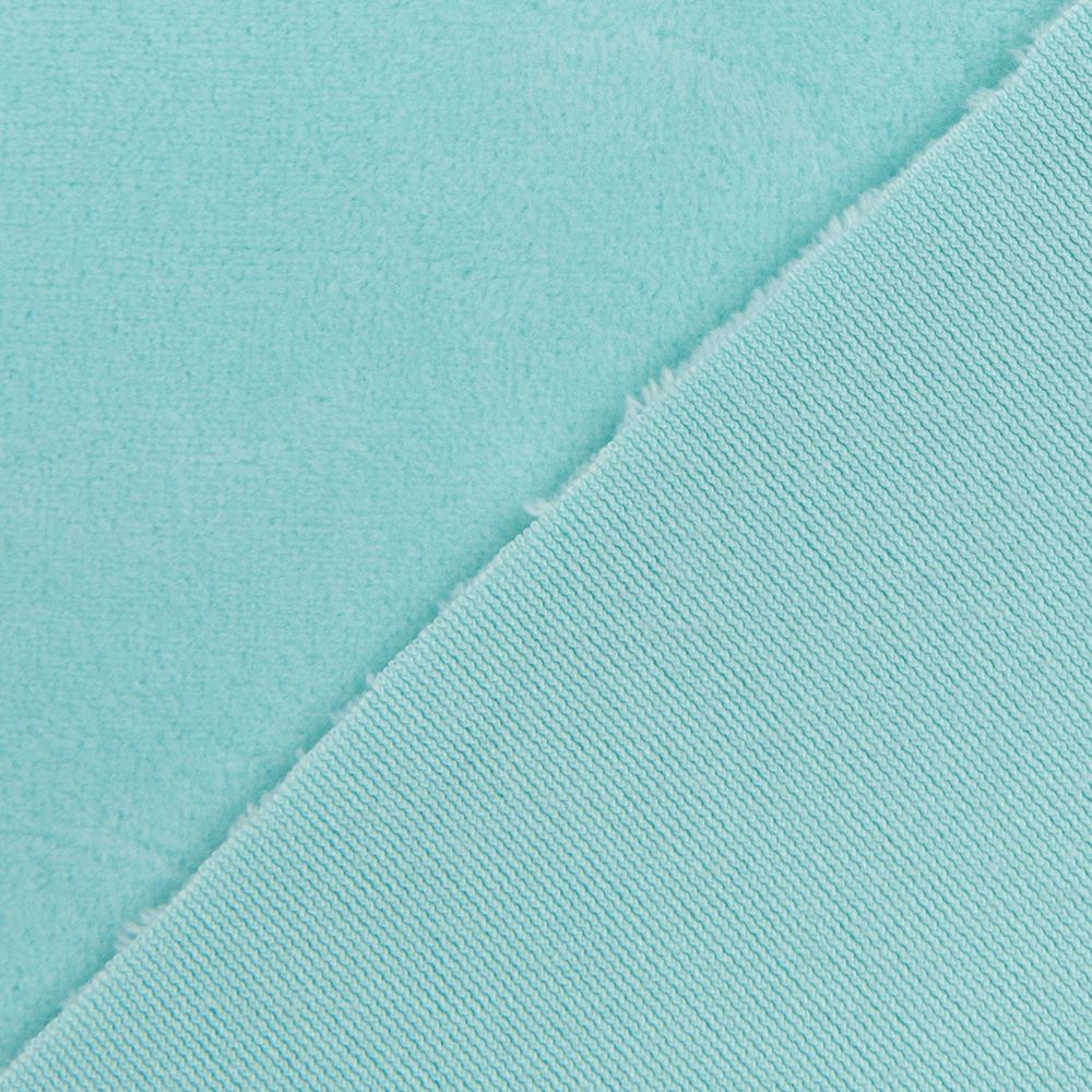 Велюр 240 г/м², 150х185±5 см, голубой/blue, Gamma VELRN