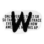 Термотрансфер M №02, 1 шт, M-221 надпись 18х9.5 см, Gamma "M" №02