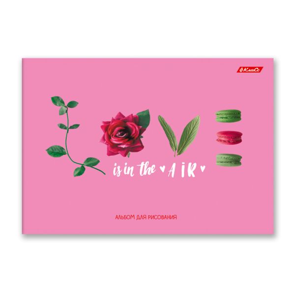 Альбом для рисования 100 г/м², A4 29х20.5 см, 48 л. на скобе, 5 шт, 000264 Время любви, Светоч 48АЛСК4_1_3_9