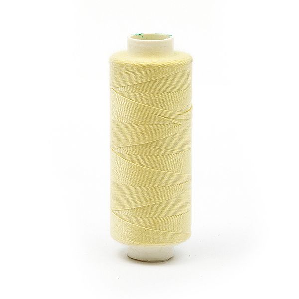 Нитки швейные бытовые Dor Tak 40/2, 366 м / 10 кат., 106 св.желтый