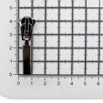 Слайдер (замок) для молнии трактор Arta Т6 (6 мм), черн. никель -F, уп.10 шт, S090324