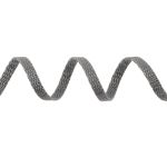 Стропа (ременная лента) 5 мм / 25 метров, толщ. 1.25 мм, [5.6 г/пог.м], 100% п/п, рис.9688, серый, Gamma С3857Г17