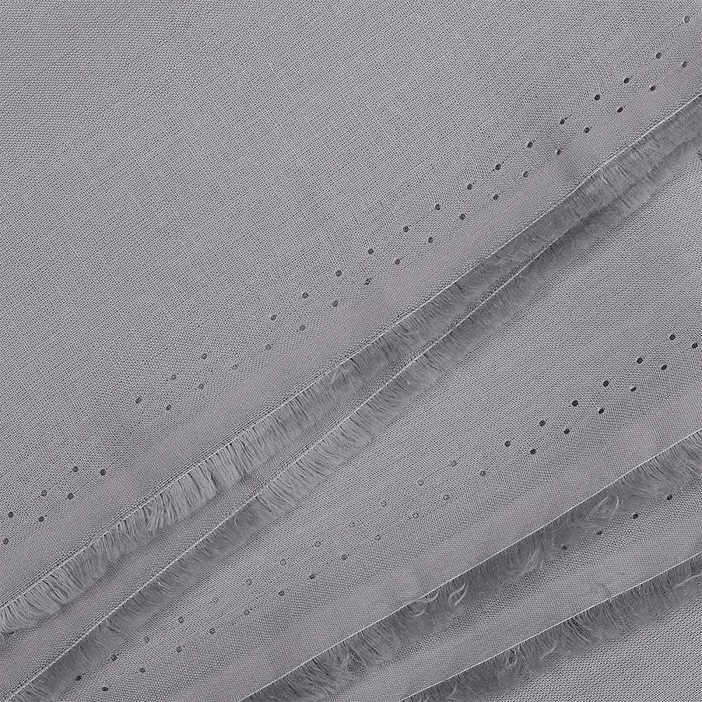 Батист 72 г/м², 150 см / 5 метров, TBY.Bt.53.5, цв.серый