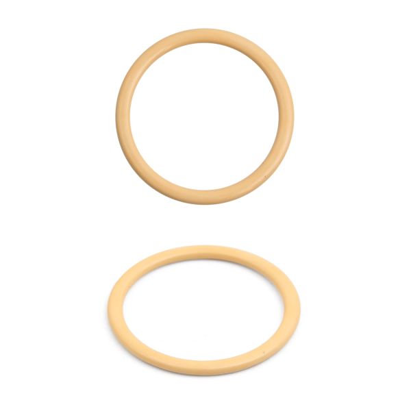Кольца для бюстгальтера металл ⌀20.0 мм, 20 шт, телесный, ГВ800