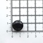 Пуговицы на ножке 22L (14мм), пластик (Blk-02 черный), 72 шт, CR P-45
