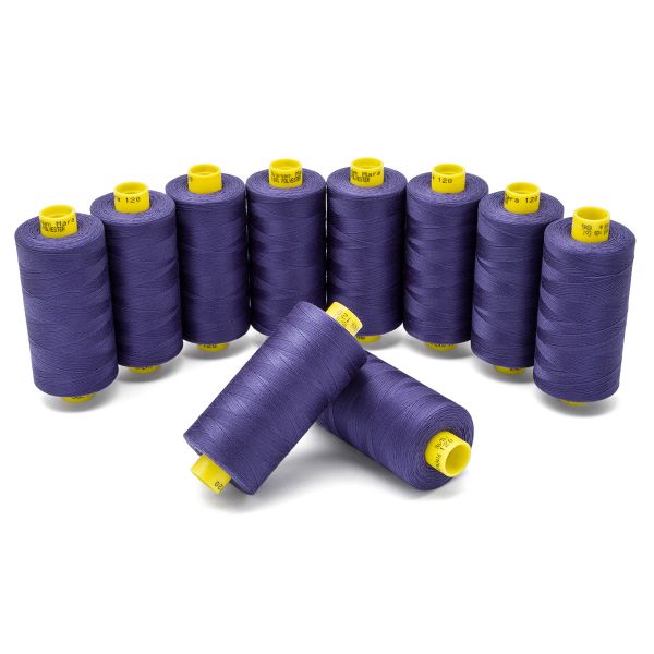Нитка универсальная Gutermann Mara 120/2, 1000 м, 700207, 086 темно-сиреневый, 1 шт