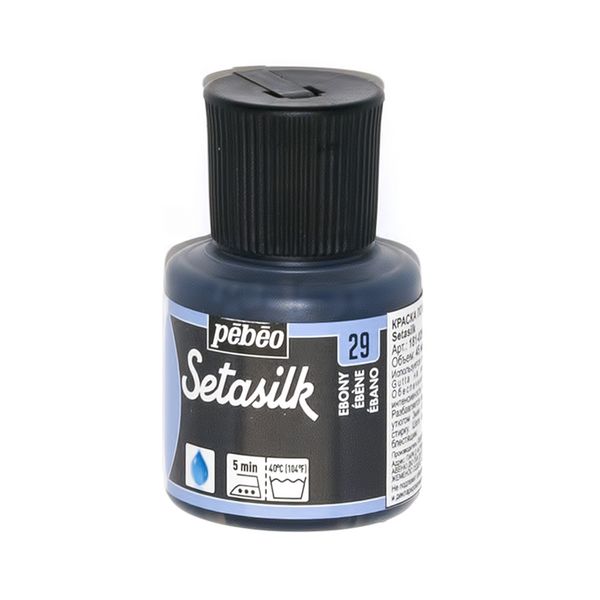 Краска по шелку Setasilk 45 мл, 181-029 Черное дерево, Pebeo