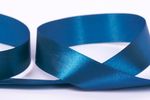 Лента атласная 1-сторонняя 25.0 мм / 33±2 метра, 145 сине-серый, Gamma