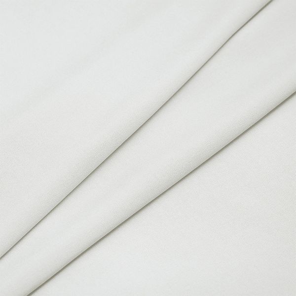 Штапель 110 г/м², 145 см / 2 метра, TBY-Vi-30-01.2, цв.01 белый