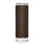 Нитки универсальные Gutermann Sew-all 100 (200 метров), 5 кат. | 222 болотно-торфяной