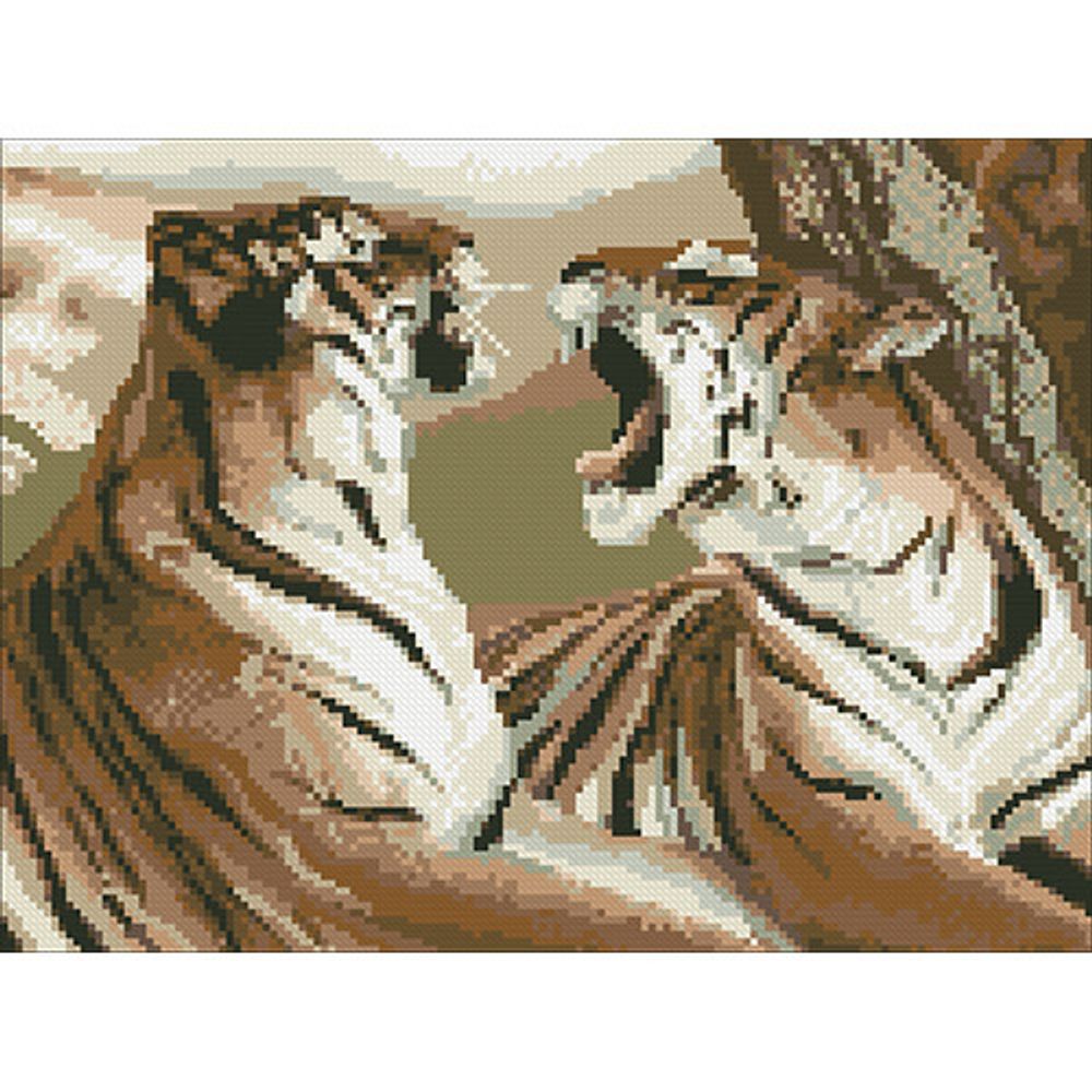 Нитекс, Тигры 30х22,5 см
