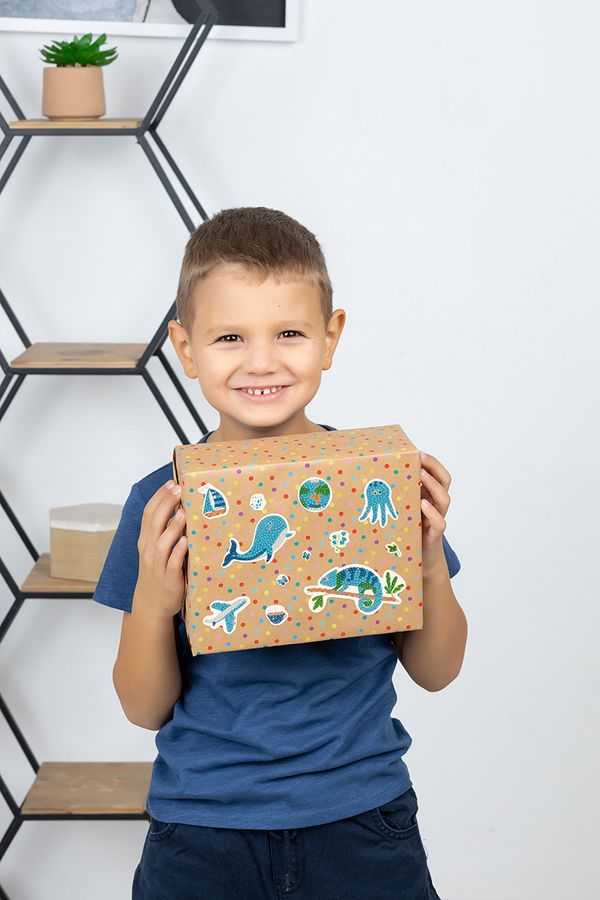 Наклейки декоративные Фрея ALVN-119, Синее настроение, 19.5х14 см