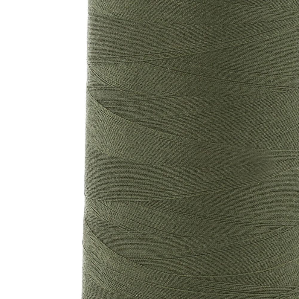 Нитки швейные Euron mH 40/2, 5000 ярд, 1421 темно-оливковый, 1 катушка