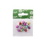 Бубенчики 05 мм, 20 шт, ассорти