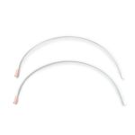 Косточки для бюстгальтера (каркасы) металл 170 мм (разм. E (115)), 2 шт, белые, A Prym