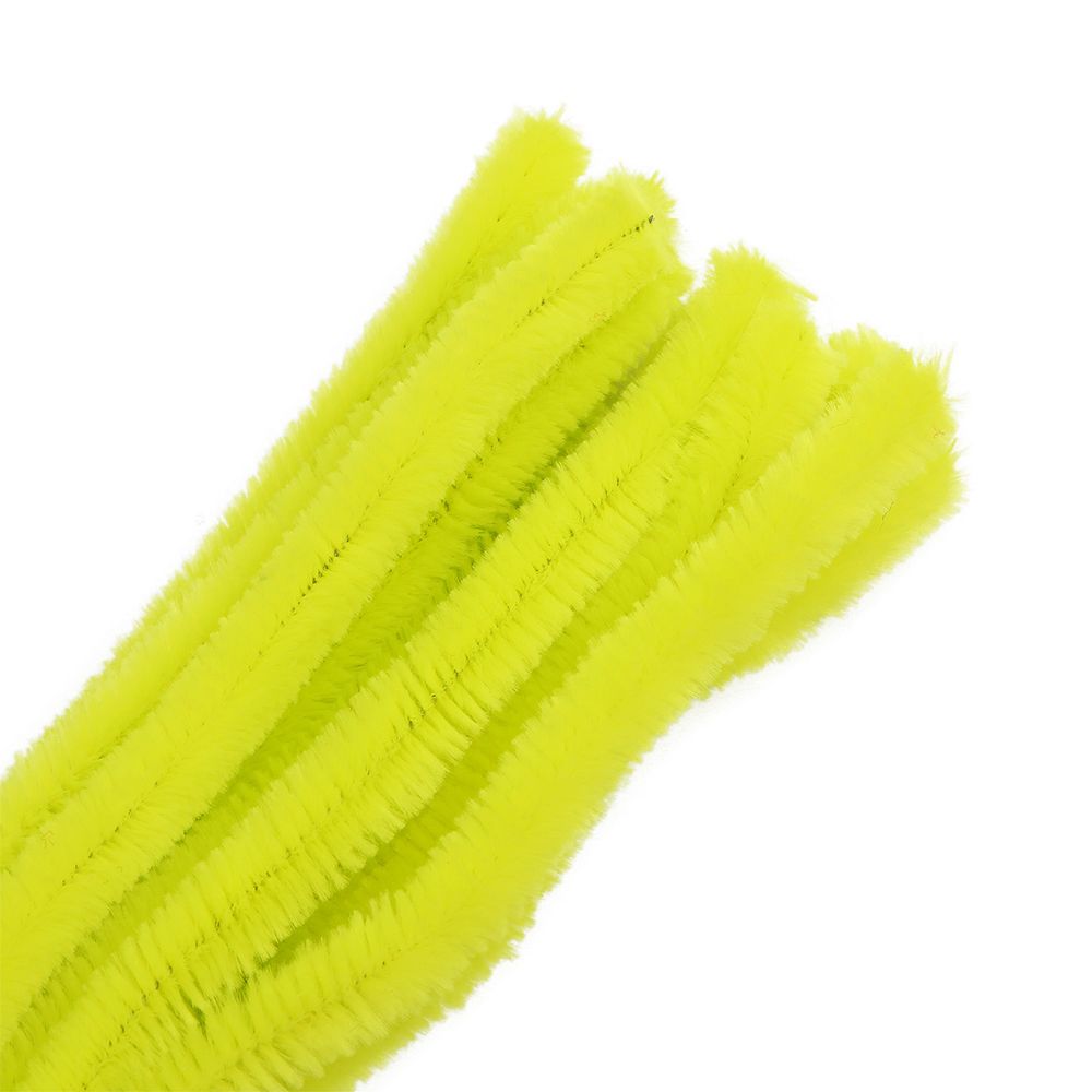 Синель-проволока, 12 мм / 30см, 15 штук, Astra&Craft (A-037 лимонный)