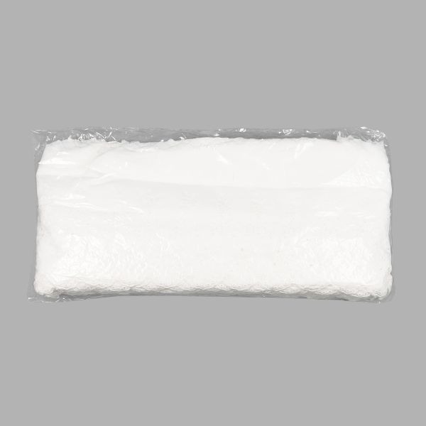 Кружево шитьё широкое 117 мм / 13.72 м, 100% хлопок, неотбеленный