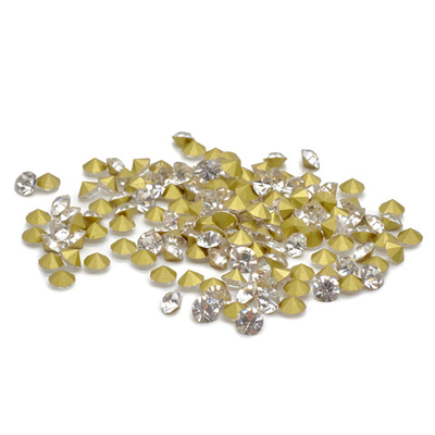 Стразы конусовидные риволи 3.9 мм, 8 г, стекло, ss16, 01 crystal
