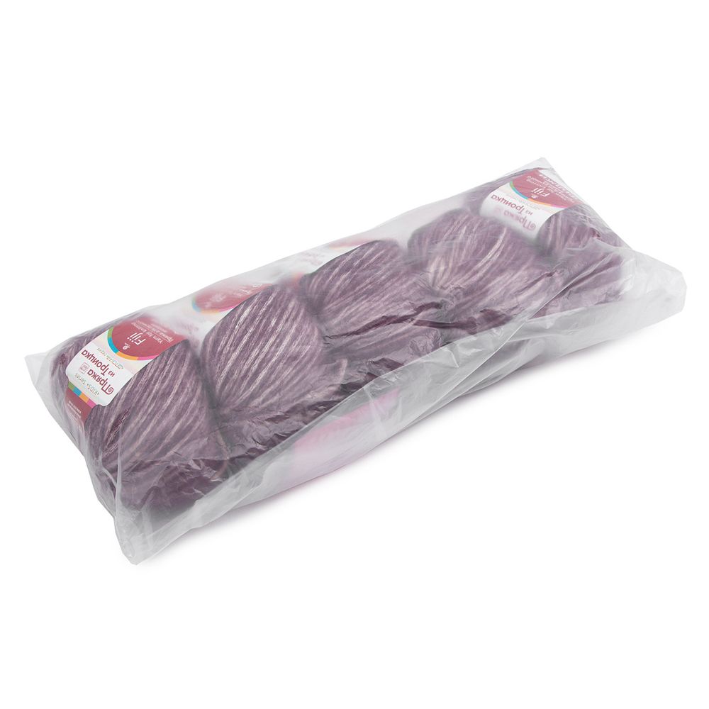 Пряжа Троицкая Фиджи / уп.5 мот. по 50 г, 95 м, 191 ежевика