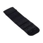 Удлинитель застежки для бюстгальтера 3*2, 25 мм, черный, 1 шт, Pony, 73302