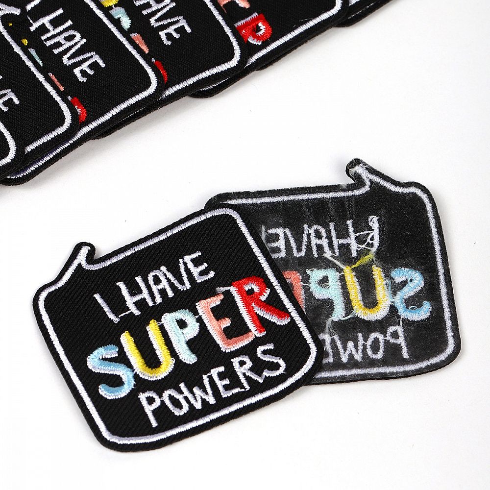 Термоаппликация 5.1х5 см, TBY.2435, уп.10 шт