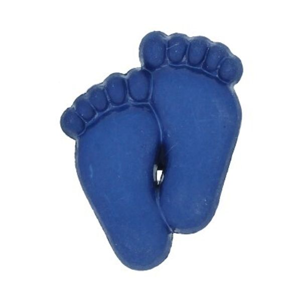 Пуговицы детские 18 мм, 36 шт, №D027 васильковый, Gamma AY 9400