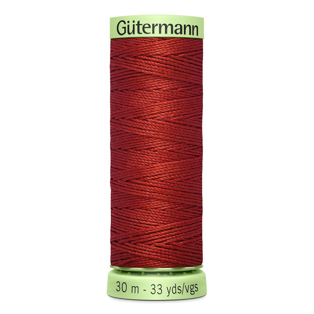 Нитки отделочные Gutermann Top Stitch, 30м, 221 красно-терракотовый, 5 катушек