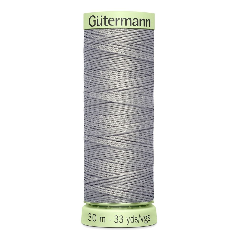 Нитки отделочные Gutermann Top Stitch, 30м, 634 пепельно серовато-зеленый, 5 катушек