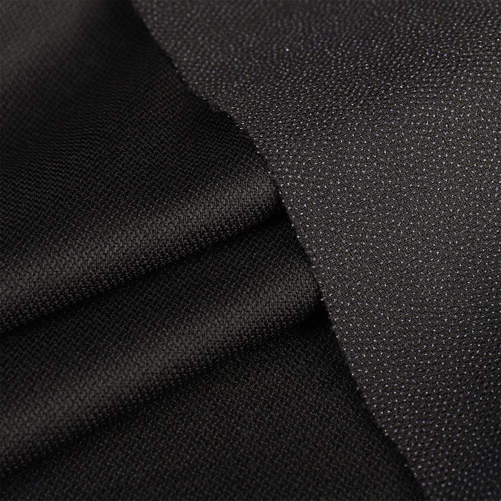 Дублерин эластичный 70 г/м², 150 см / 100 метров, 662B черный, IdealTex