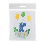 Термотрансфер, 1 шт, М-030 динозаврик 14х8.5 см, Gamma M №01