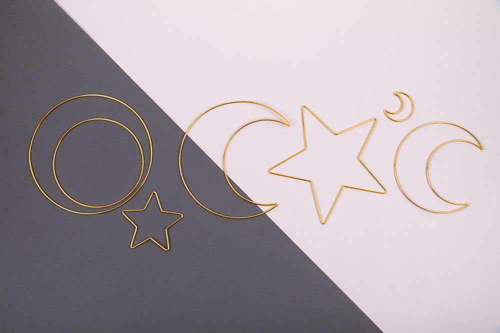 Кольцо для макраме (заготовка) сталь металл ⌀150 мм, под золото, Gamma RKG-015