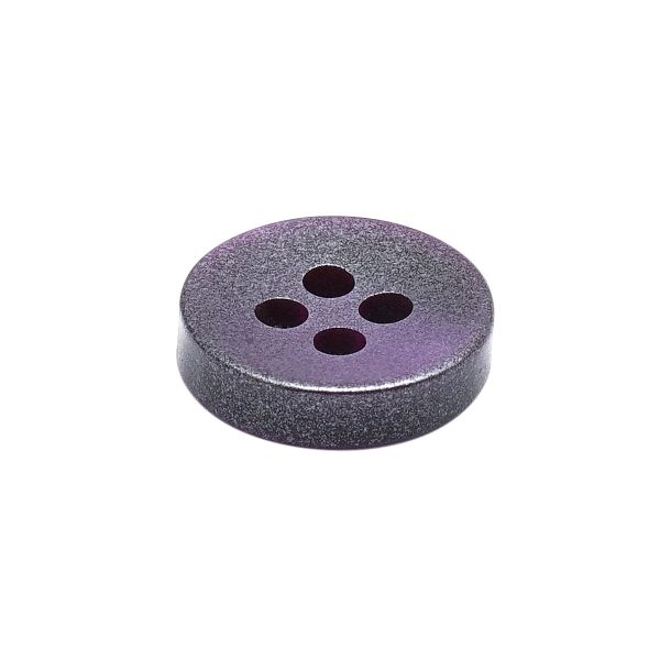 Пуговицы 4 прокола 18L (11мм), пластик (col.10 фиолетовый), CN_2846, 72 шт