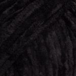 Пряжа Вязь Велюровая 120 / уп.3 мот. по 100 г, 120 м, 02 черный
