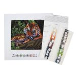 Набор для вышивания бисером Hobby&Pro, Чистюля, 29х25 см