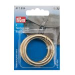 Кольца для сумок 35мм цв.светлое золото 2 шт, Prym