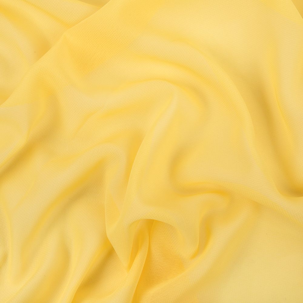Ткань блузочная Poly Chiffon 84 г/м², 150х147 см, 11 желтый, Gamma PC-02