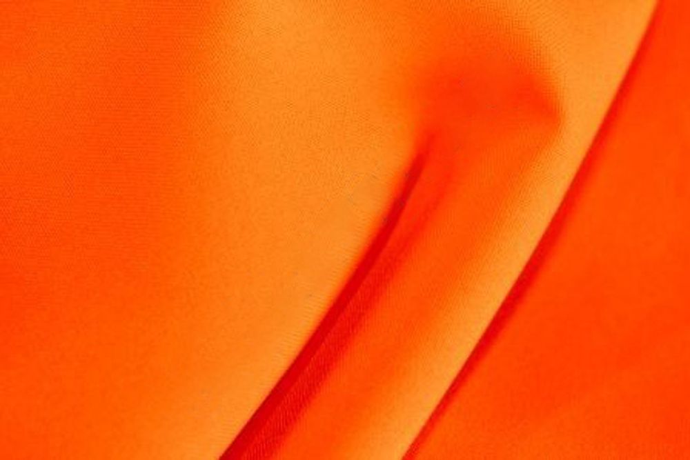 Габардин 150 г/м², 150 см / 50 метров, цв.S02 неон-оранжевый