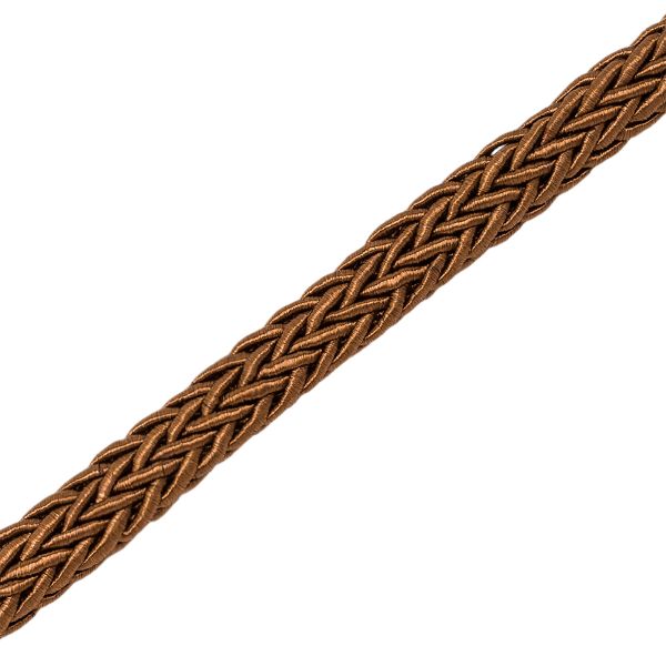 Шнур круглый п/э плетеный 6 мм / 25 метров, темно-коричневый, 3AR3286