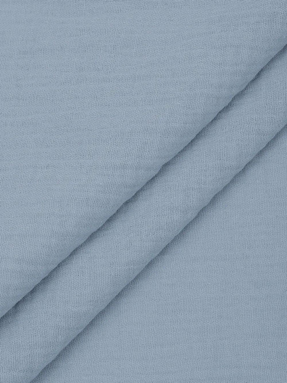 Муслин 125 г/м², 130 см / 25 метров, TBY.Mus.24723.54, цв.54 св.серый