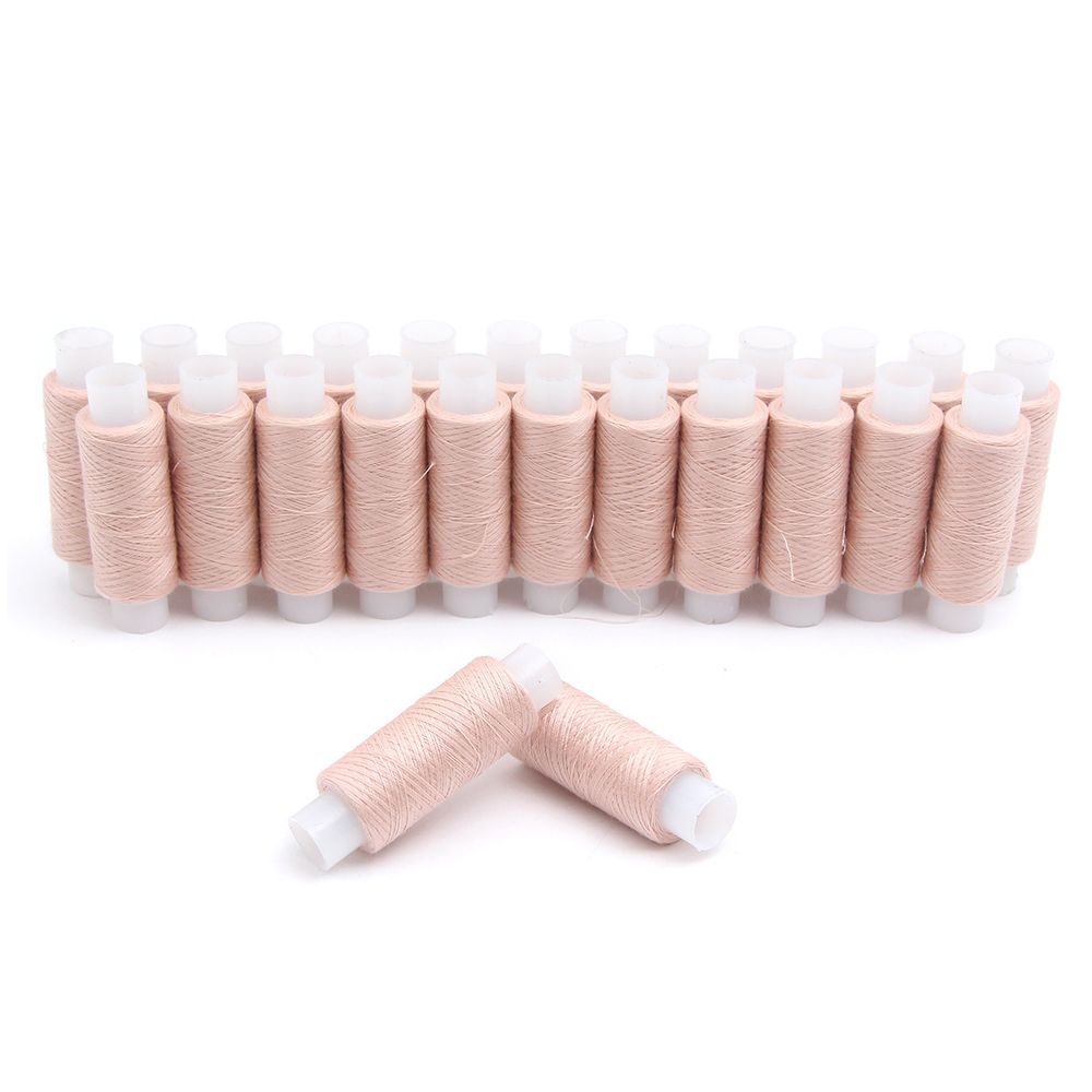 Нитки особо тонкие 50/2, 25 кат. по 200 метров, 554 св.персико-розовый