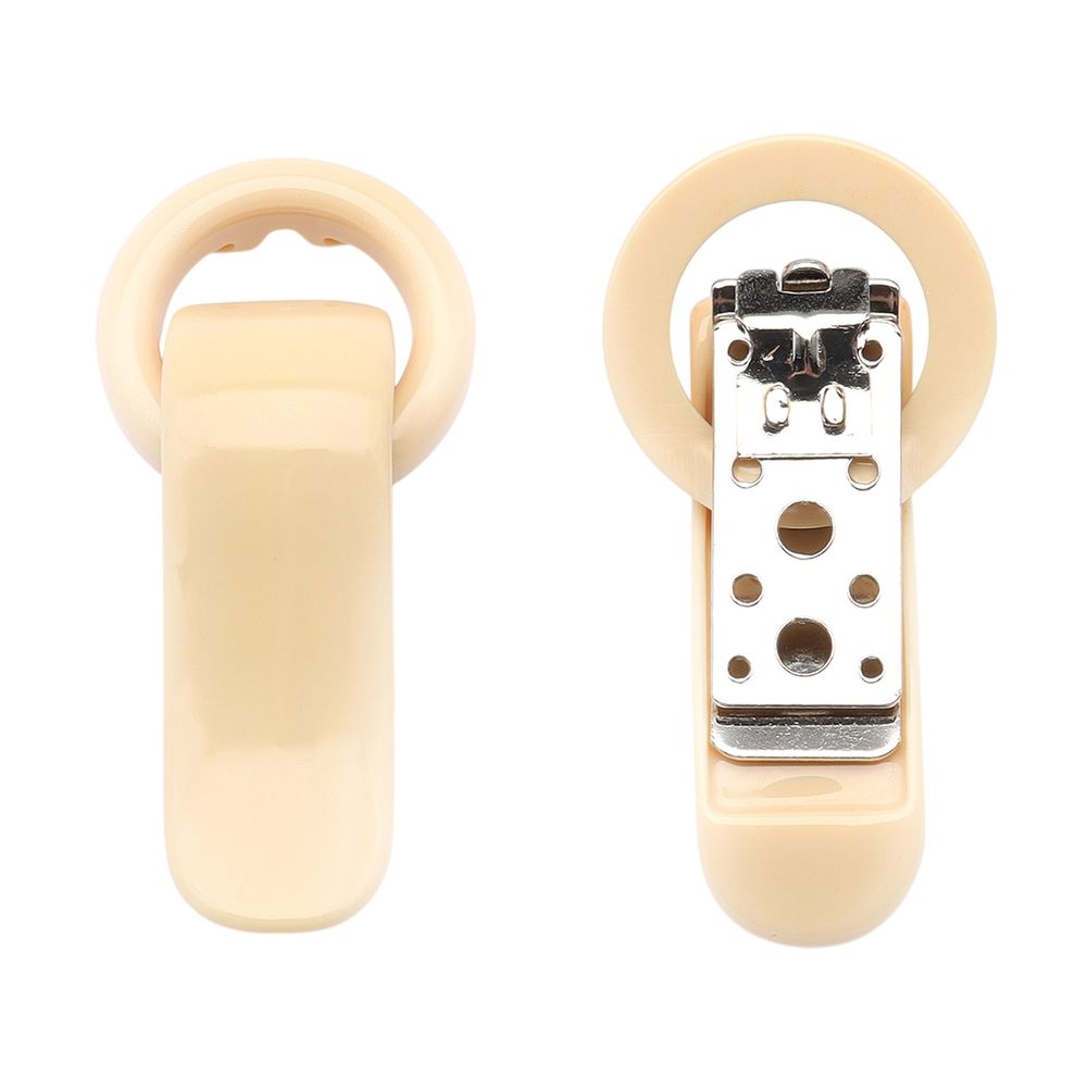 Крючок шубный PQ 55 мм, 4 шт, бежевый