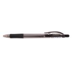 Ручка шариковая автоматическая Pentel Fine Line ⌀0.7 мм, 12 шт, BK417-A цвет чернил: черный