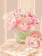 Картина по номерам Фрея, Письма любви, 40х30 см