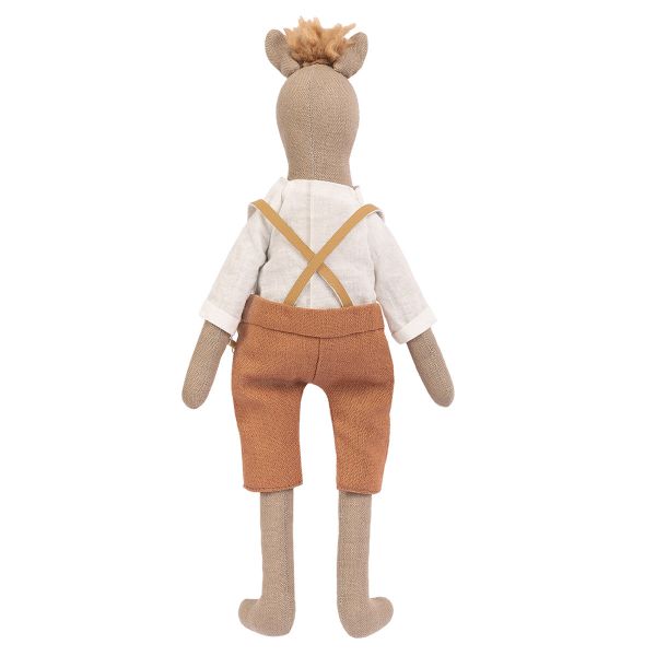 Набор для шитья игрушки Лама Густав 29 см, Miadolla CN-0356