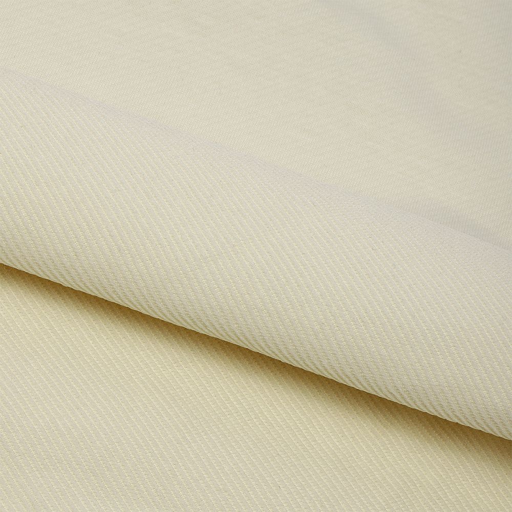 Футер 2-нитка петля поликоттон стрейч 220 г/м², 160 см / 3 метра, ФУТ2Х.TBY.ХЛ-ПЭ.S801.3, цв.S801 молочный