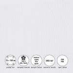 Холст грунтованный на подрамнике 70х100 см, 340 г/м², 2 шт, Переславский мелкозернистый, Vista-Artista PLFG-70100