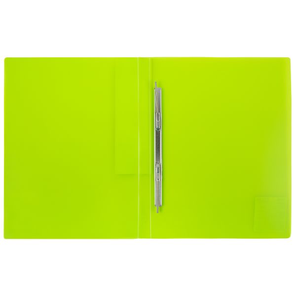 Папка пруж.скоросш. A4 700 мкм 20 мм, 6 шт, лайм EC210500021, Expert Complete